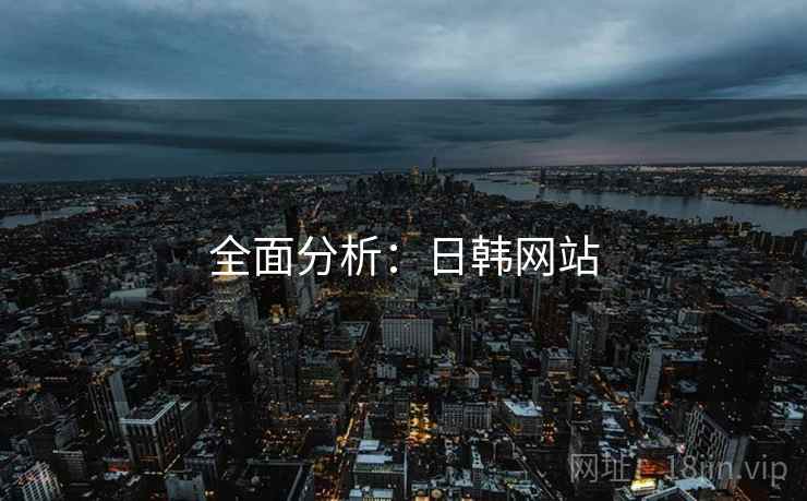 全面分析：日韩网站