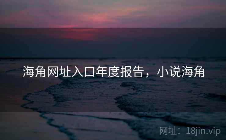 海角网址入口年度报告，小说海角