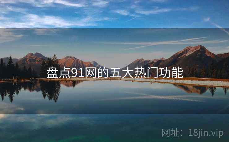 盘点91网的五大热门功能
