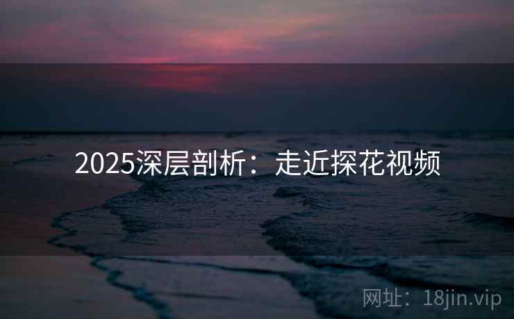 2025深层剖析：走近探花视频